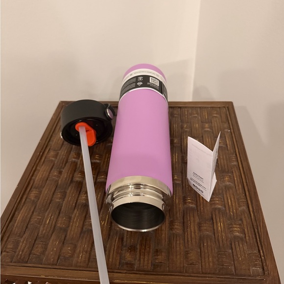 Hydro Flask Purple Bottle with Black Cap - Picture 3 of 8